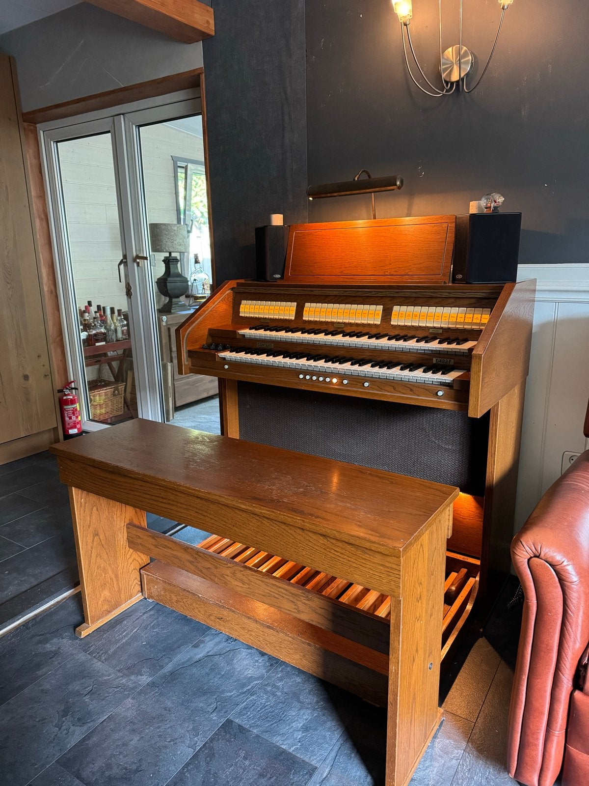 Orgel Content D4327, Ophalen, Gebruikt, 2 klavieren, Orgel