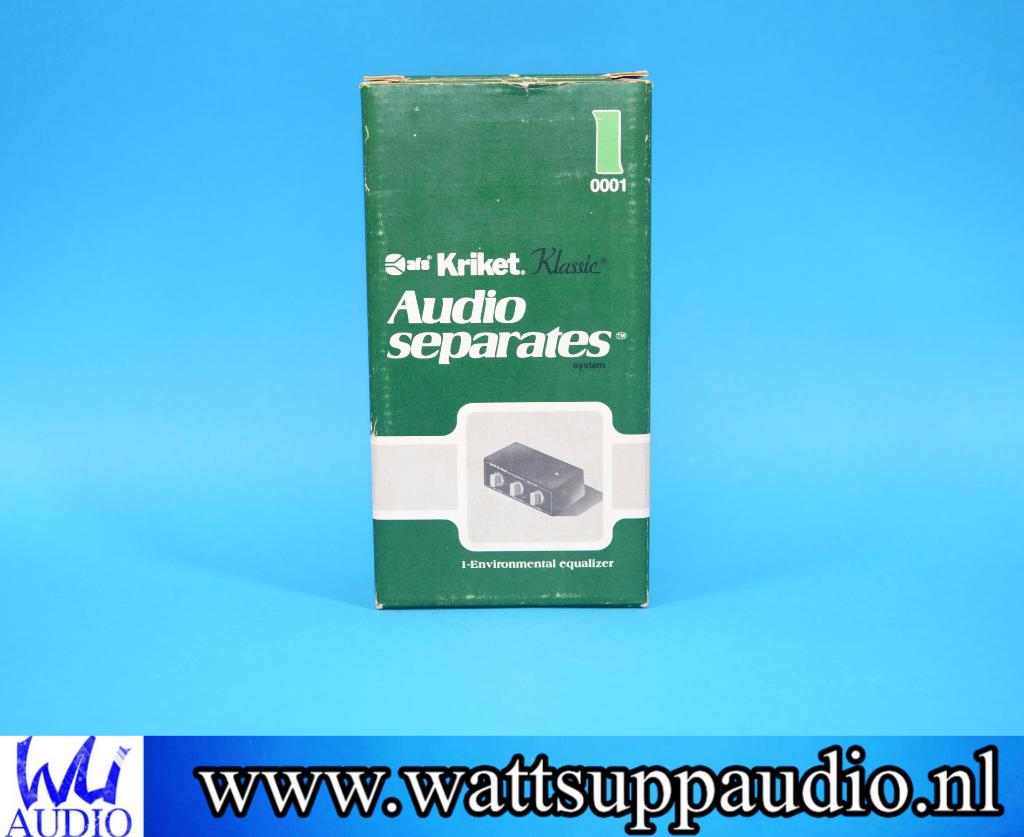 AFS / Kriket 0001 Environmental Equalizer / Vintage, Auto diversen, ., Nieuw, Ophalen of Verzenden, .