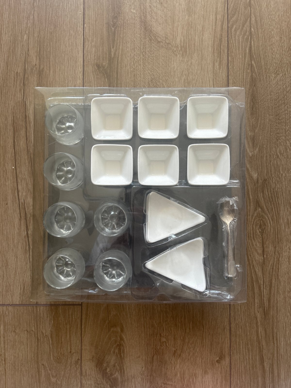 Cook and Co Borrelset: 6x Amuse/Aperitief Set, Overige materialen, Overige typen, Nieuw, Ophalen of Verzenden