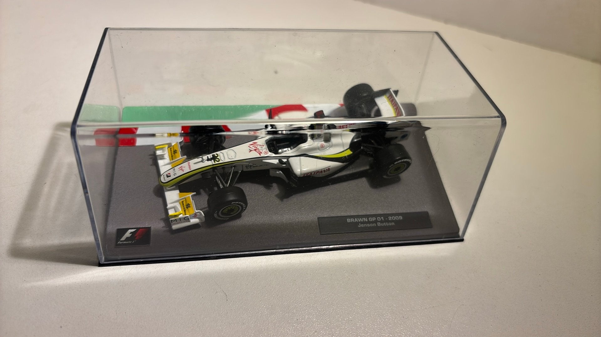 F1 brawn 01 jens button 2009 atlas 1.43, Ophalen of Verzenden, A, A, A