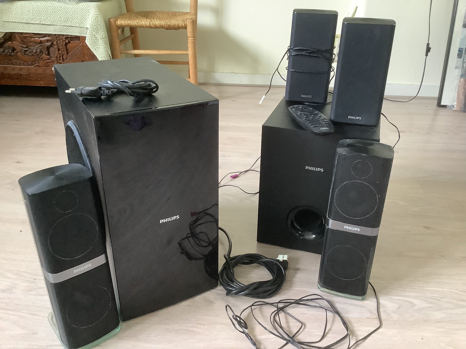 Muziek Boxen, Ophalen, Gebruikt