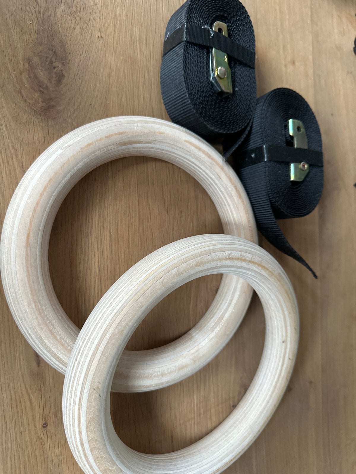 Houten Calisthenics Ringen - Nieuw, Sport en Fitness, Ophalen, Nieuw, Armen, Overige typen