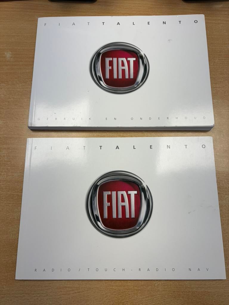 Instructieboekjes Fiat Talento, Ophalen of Verzenden