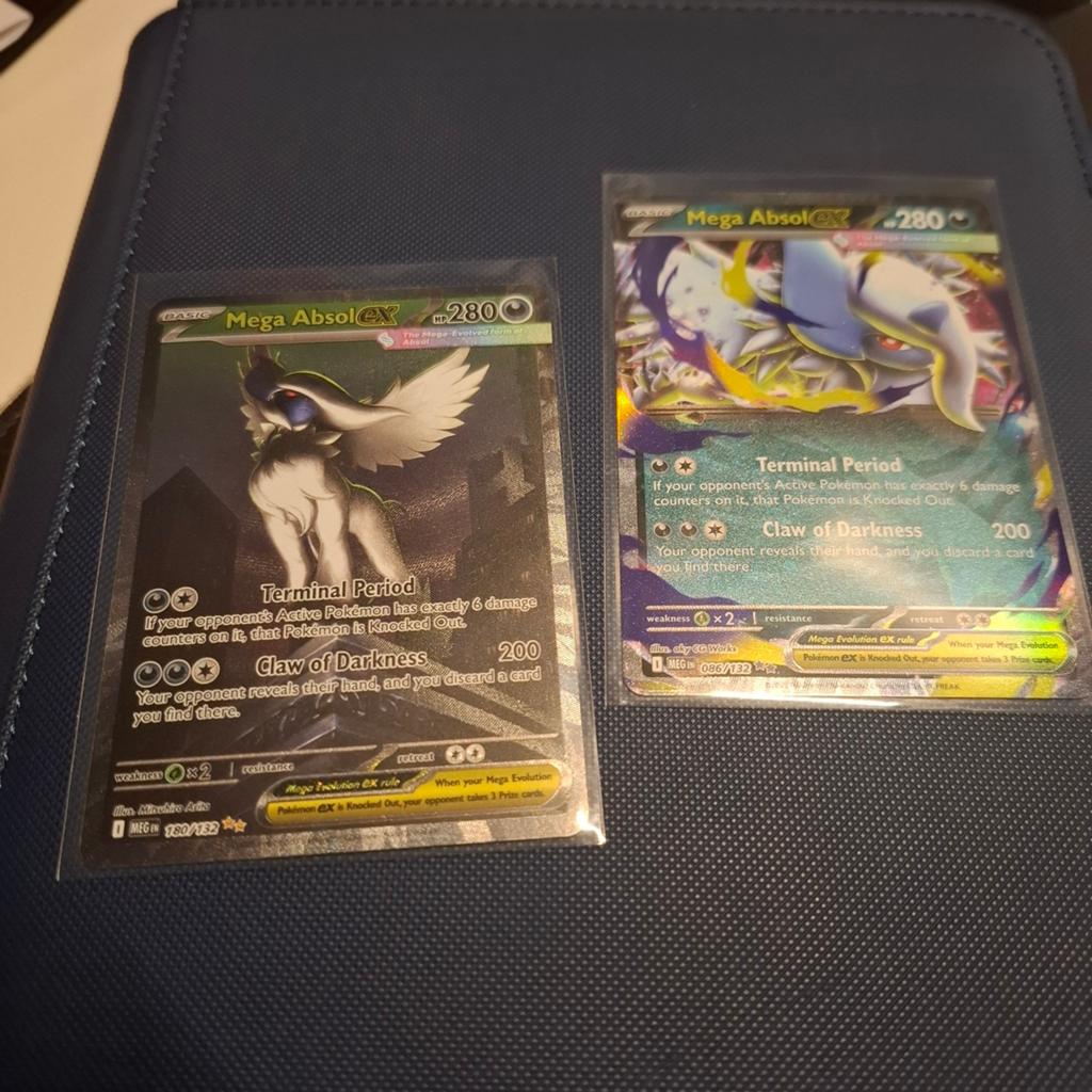Pokemon kaart, mega  absol ex, Ophalen