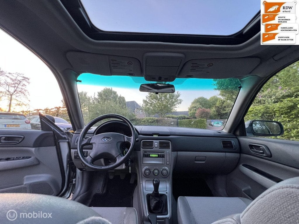 Nette Subaru Forester 2.0X 4wd Comfort Pack 2004 1e eigenaar, Auto's, Subaru, 1994 cc, 125 pk, Gebruikt, 4 cilinders