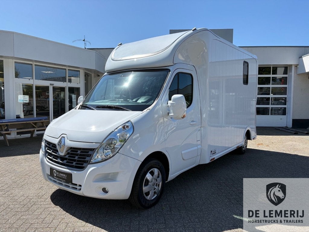 Renault Master Sodiak Aluminium Hengstenuitvoering handbak, Dieren en Toebehoren, Ophalen, Gebruikt, Aluminium, 2-paards trailer