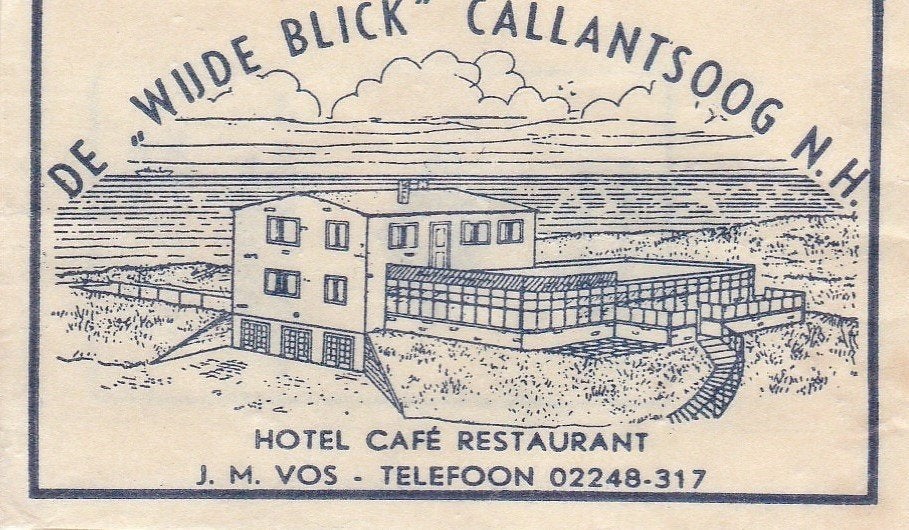 De Wijde Blick Callantsoog - J Vos, Ophalen of Verzenden