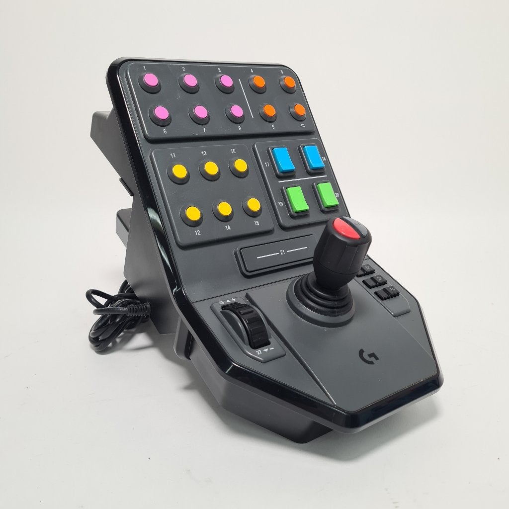 Logitech G Heavy Farm Simulator Controller Side Panel, Computers en Software, Ophalen of Verzenden, Gebruikt, Logitech