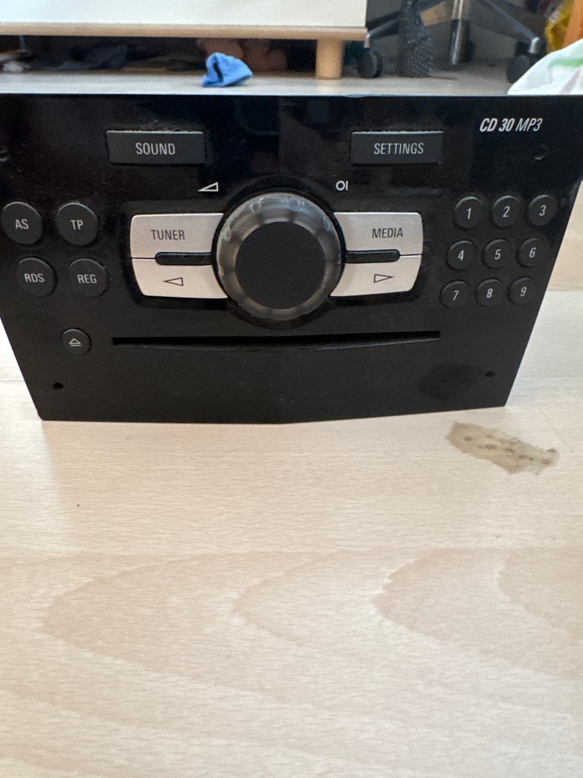 Opel CD 30 MP3 autoradio, Ophalen of Verzenden, Gebruikt