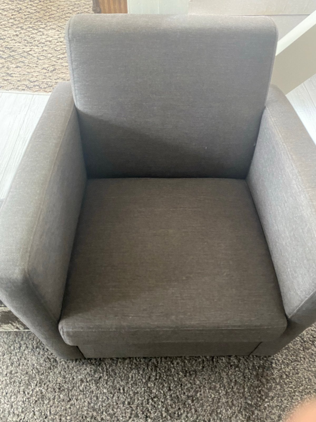 Fauteuil Bruin Gemêleerd - Zo goed als nieuw, Huis en Inrichting, Fauteuils, Zo goed als nieuw, Stof, 75 tot 100 cm, Minder dan 75 cm