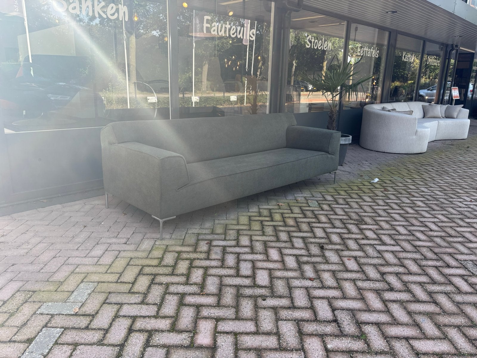 Design on Stock Bloq 4 zits Bouclé, 250 tot 300 cm, Verzenden, 75 tot 100 cm, Zo goed als nieuw