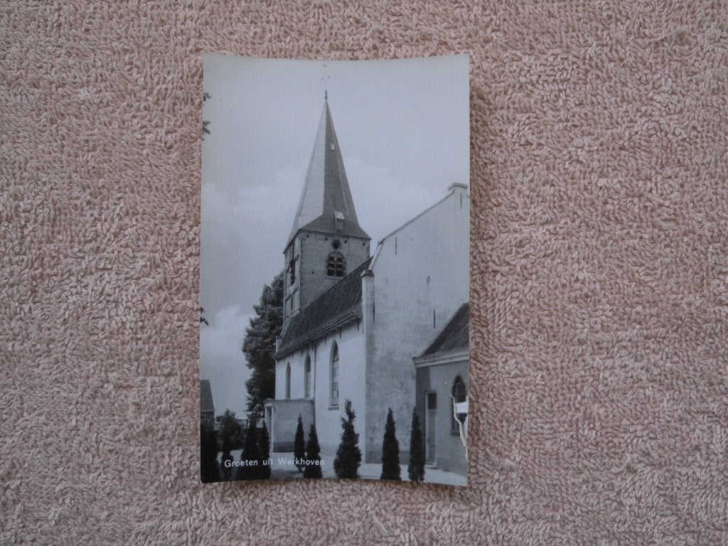 Werkhoven , Kerk, Ophalen of Verzenden, 1940 tot 1960, Ongelopen, Utrecht
