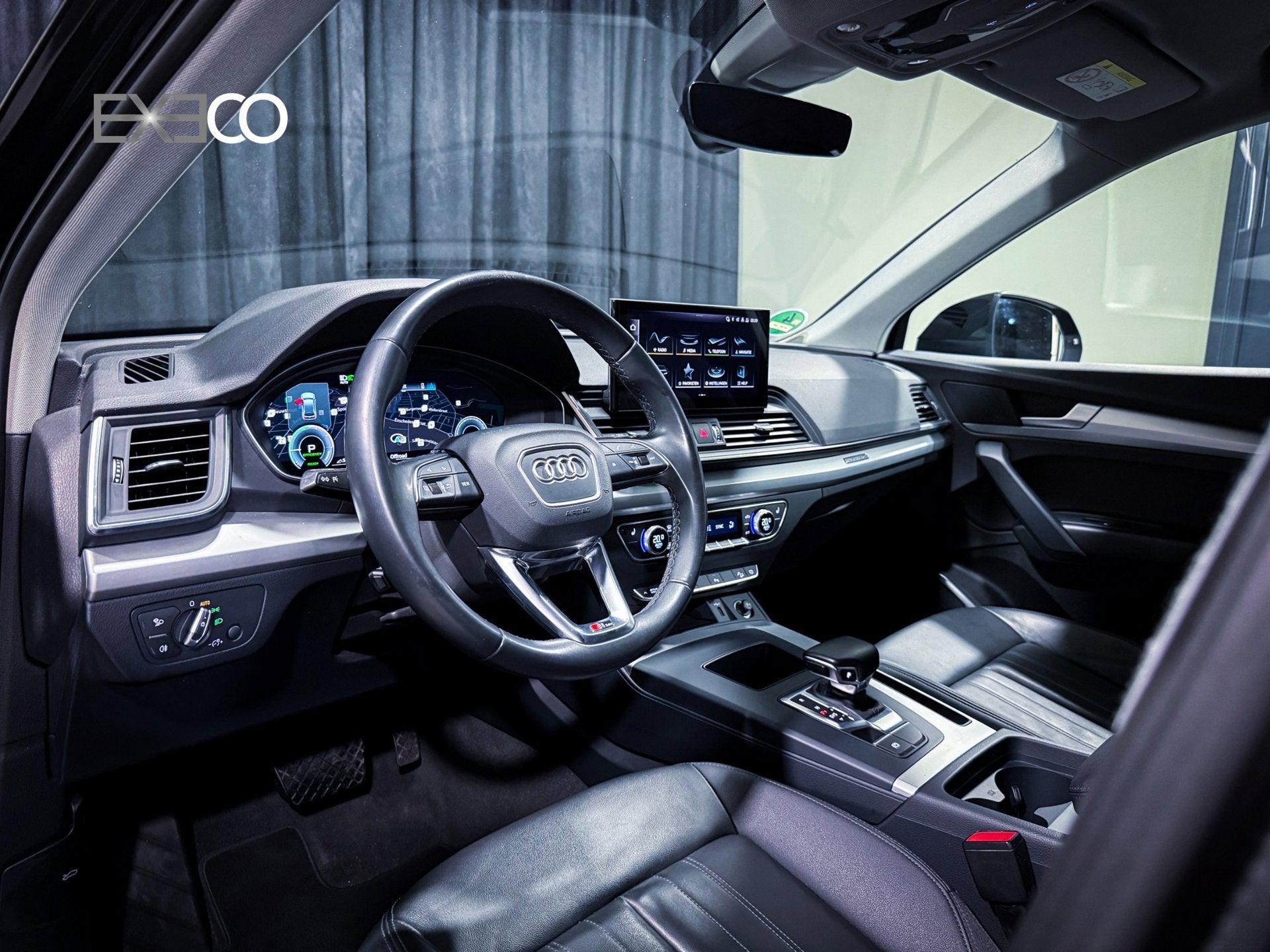 Audi Q5 50 TFSI e Quattro S-Line |Virtual|Black Edition|SoH, Auto's, Automaat, Dealer onderhouden, 4 cilinders, Bedrijf