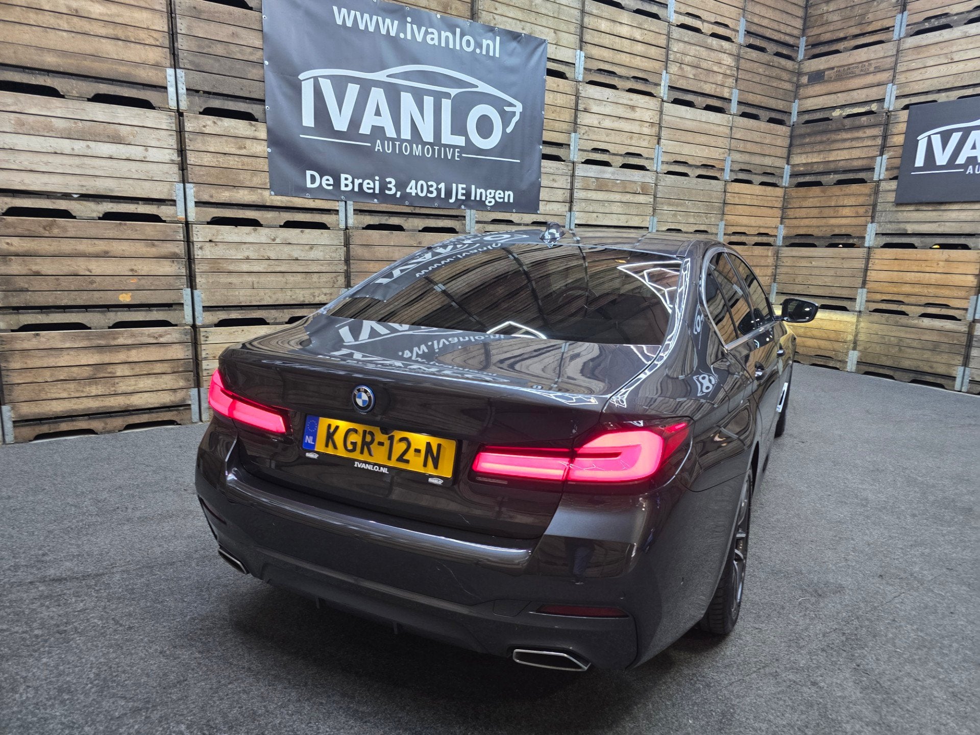 Foto 21 van BMW 5-serie 530e Business Edition Plus HUD Navi LED Memory s