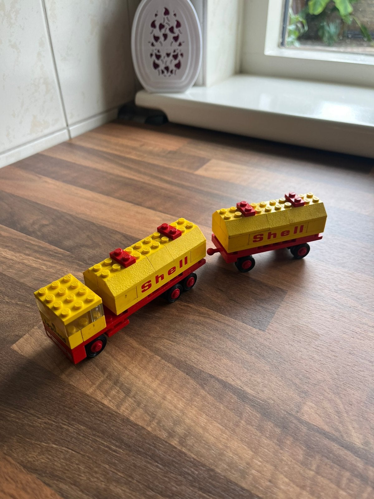 Vintage LEGO 688 Shell Tank Truck – 1973 – LEGOLAND, Gebruikt, Lego, Ophalen of Verzenden, LEGOLAND