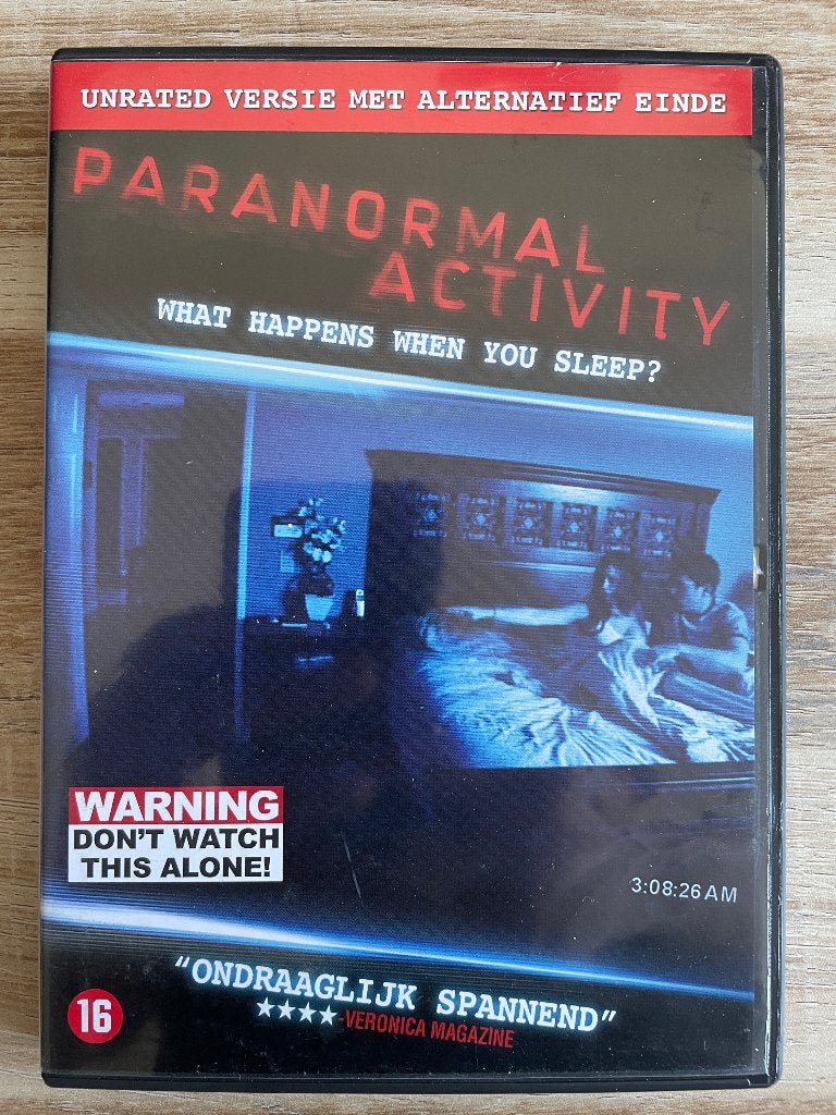Paranormal Activity (2007) - dvd, Cd's en Dvd's, Dvd's | Horror, Vanaf 16 jaar, Ophalen of Verzenden, Gebruikt