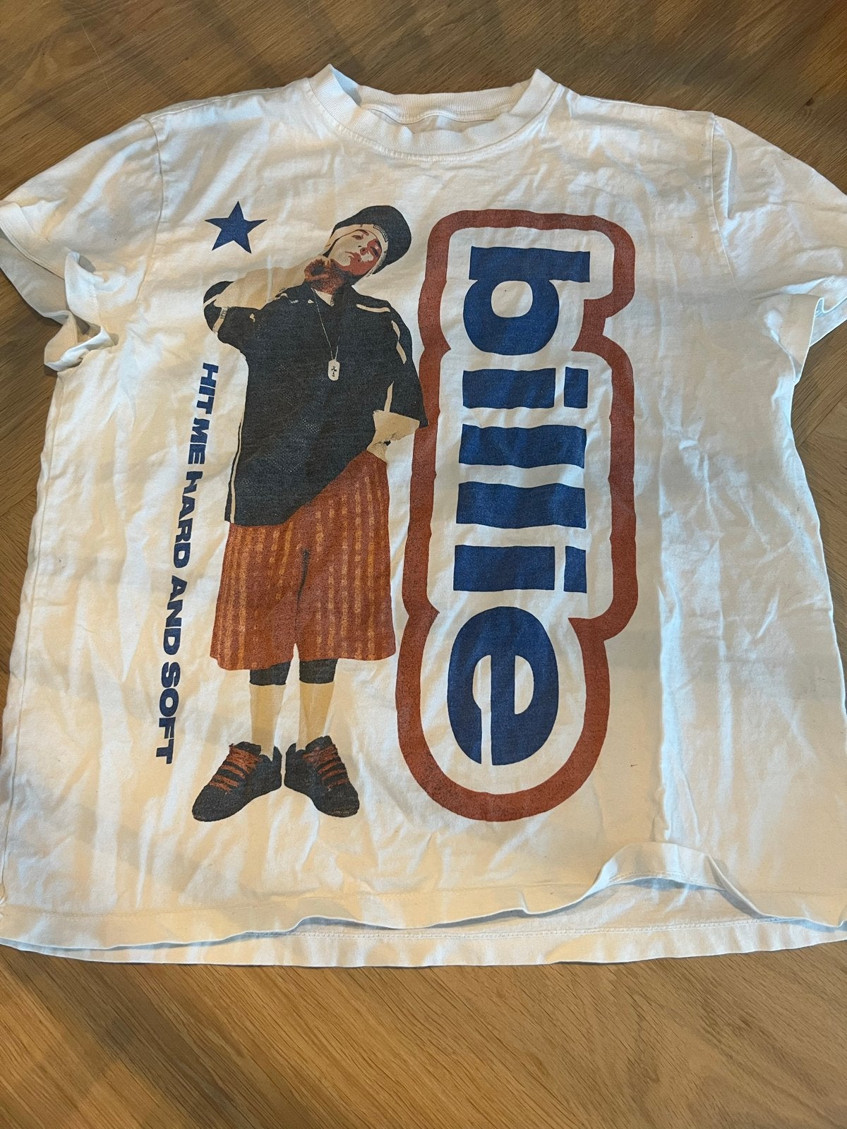 Billie Eilish "Hit Me Hard and Soft" Tour T-shirt, Kleding | Dames, Wit, Zo goed als nieuw, Korte mouw, Ophalen