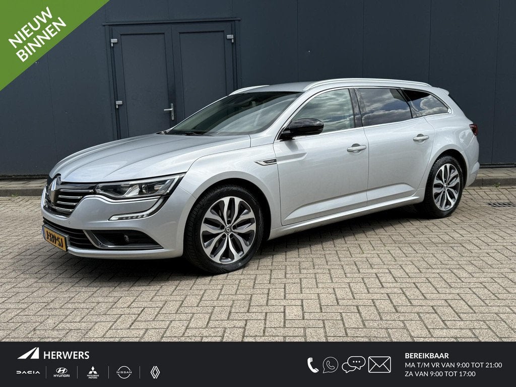 Renault Talisman Estate 1.3 TCe Limited / Trekhaak / Automaa, 1408 kg, Euro 6, 4 cilinders, Leder en Stof