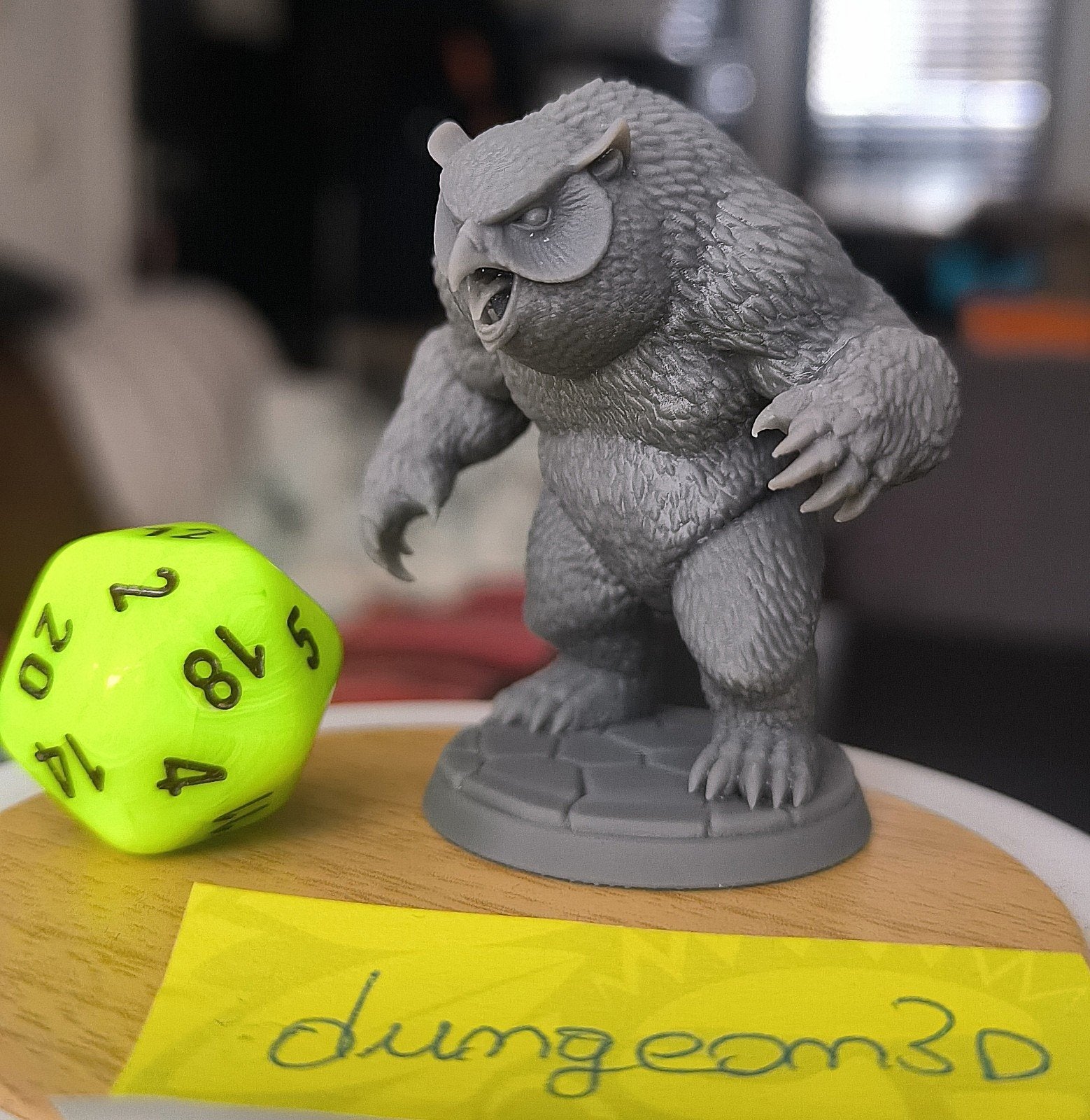 Dungeons & Dragons, D&D, HQ Owlbear, Ophalen of Verzenden