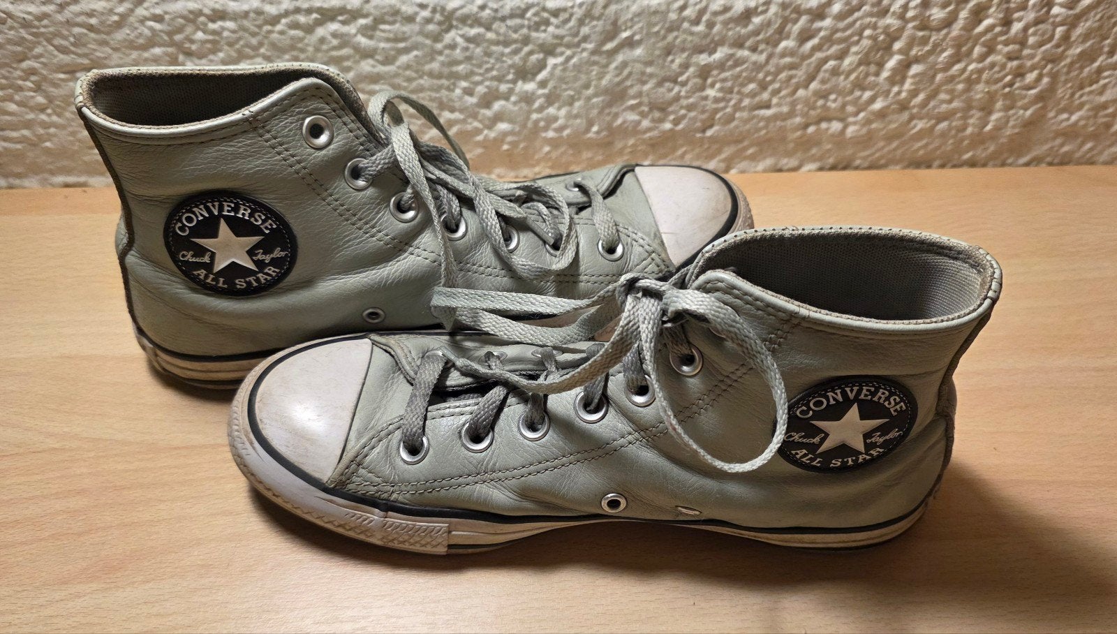 Nette lichtgroene All Star sneakers mt 39, Ophalen of Verzenden, Sneakers of Gympen, Converse All Star, Gedragen