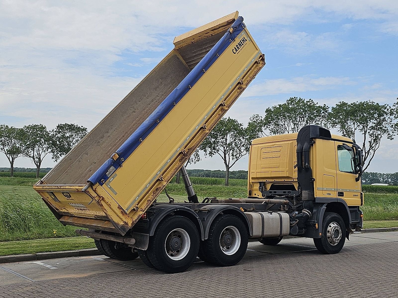 MERCEDES-BENZ ACTROS 2641 mp3 6x4 carnehl 3s, Automaat, Euro 5, Bedrijf, Diesel