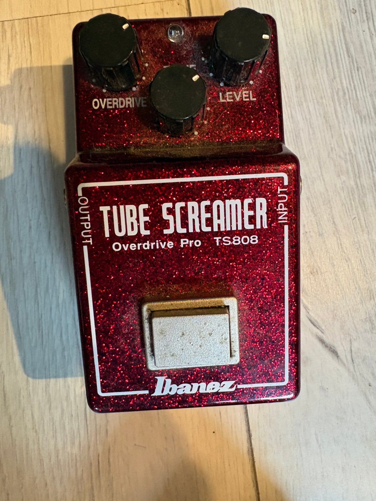 Ibanez Tube Screamer Overdrive Pro TS808 40th anniversary, Muziek en Instrumenten, Ophalen of Verzenden, Gebruikt, Distortion, Overdrive of Fuzz