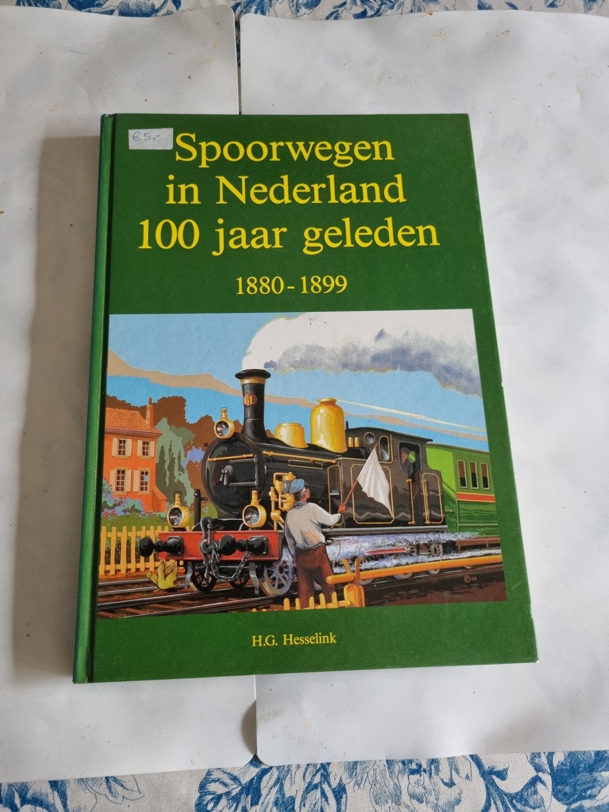 Spoorwegen in Nederland 100 jaar geleden 1880-1899, Verzamelen, Ophalen of Verzenden, Zo goed als nieuw, Trein, Boek of Tijdschrift