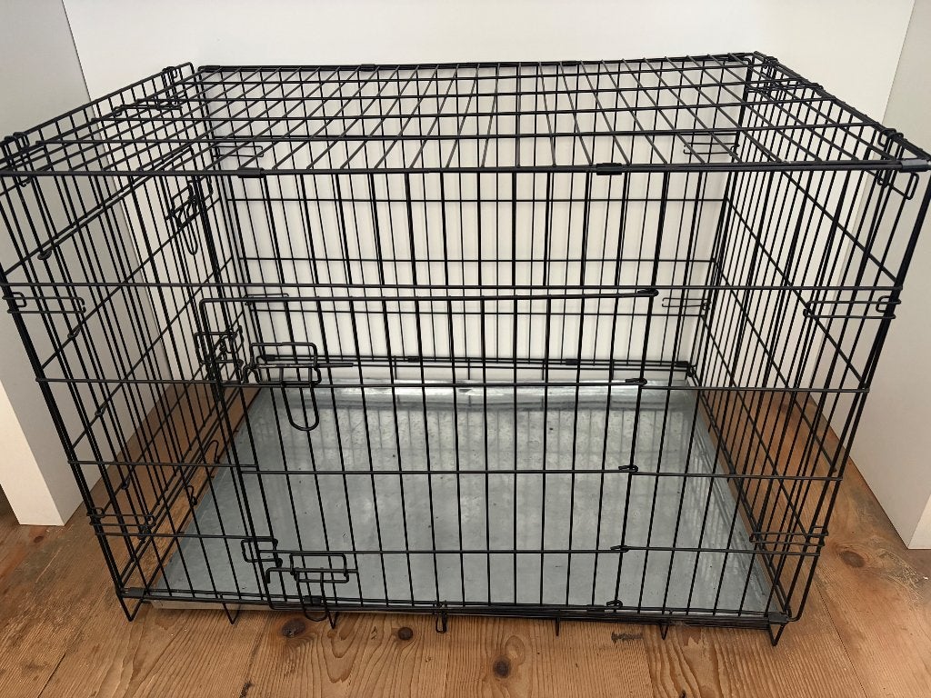 Nette hondenbench, Ophalen, Gebruikt