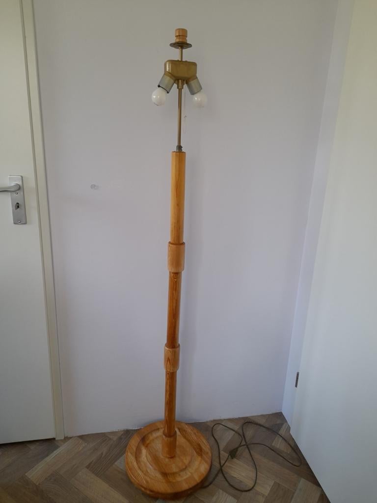 Vintage Zweedse vloerlamp (Solbackens Svarveri), Ophalen