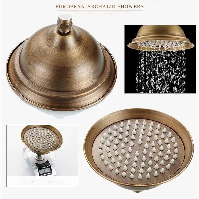 Regendouche Klassiek BRONS Landelijk Koper Mengkraan Douche, Doe-het-zelf en Verbouw, Sanitair, Ophalen of Verzenden, Nieuw, Koper