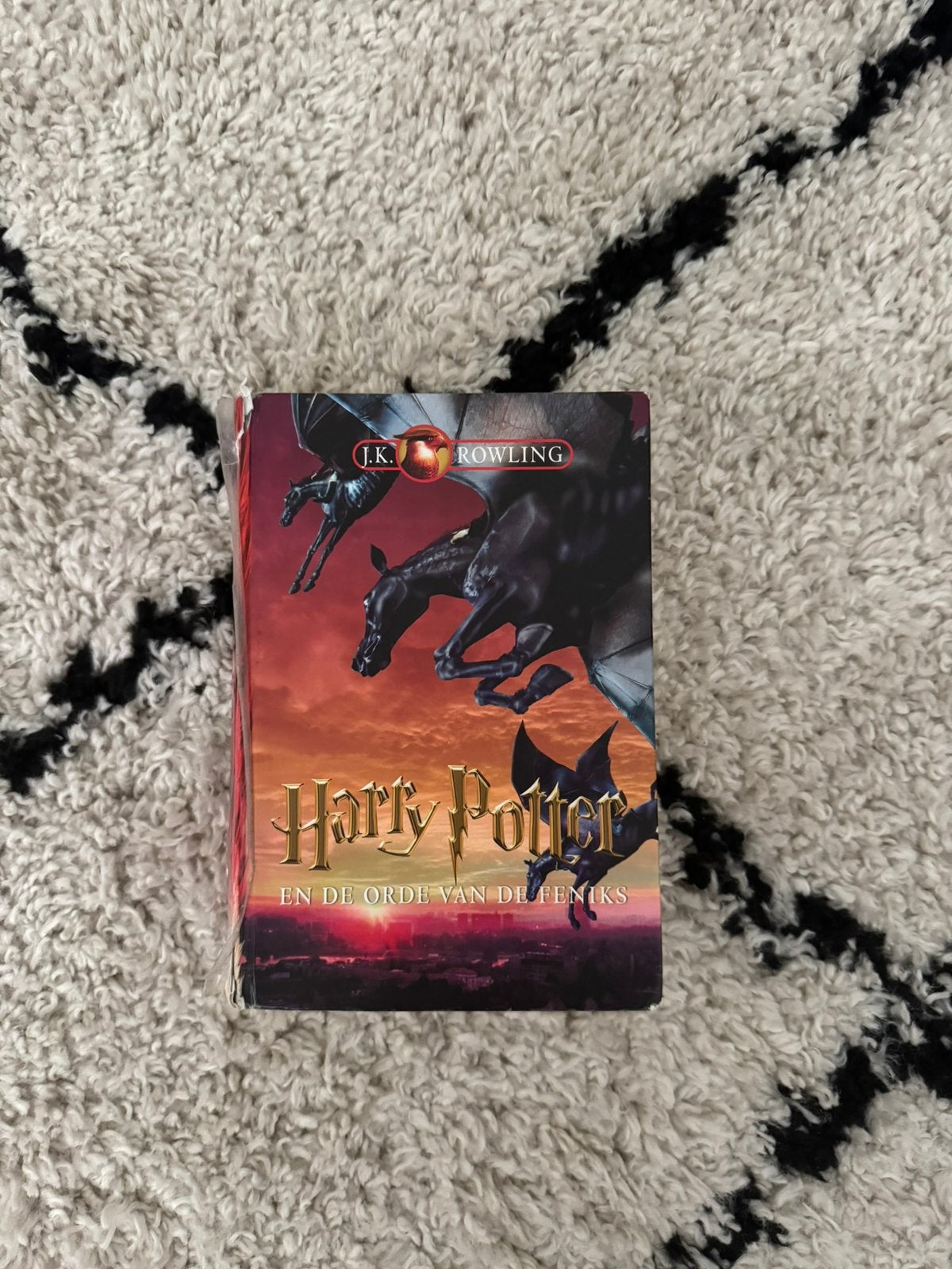 Harry Potter & de Orde van de Feniks, Verzamelen, Harry Potter, Verzenden, Zo goed als nieuw, Boek of Poster