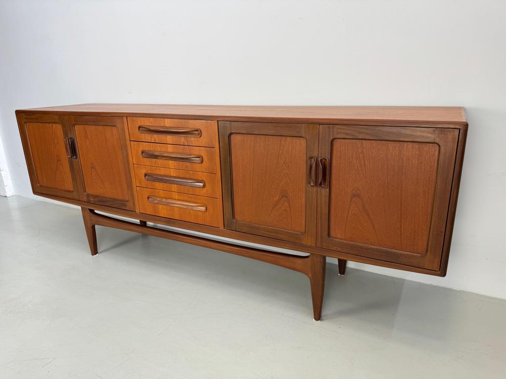 Vintage dressoir G-Plan., Verzenden, Zo goed als nieuw, 25 tot 50 cm, 150 tot 200 cm