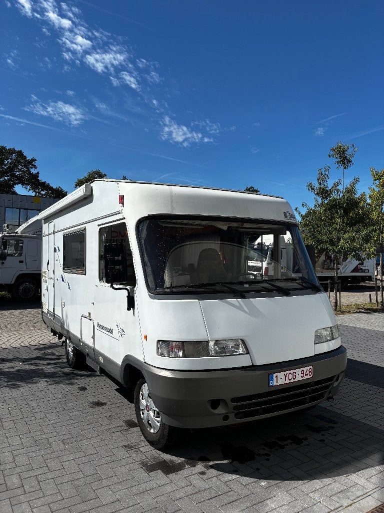 Zeer goed onderhouden Hymer B544 2.5 TD – 1997 – 240.000 km, Integraal, Ringverwarming, Fiat, Treinzit