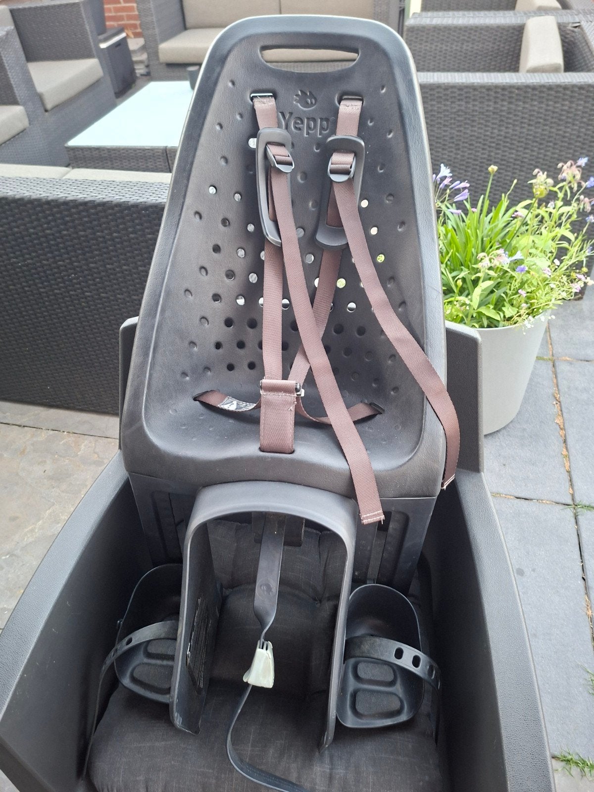 Yep achterzitje 9 tot 22 kilo, Ophalen, Gebruikt