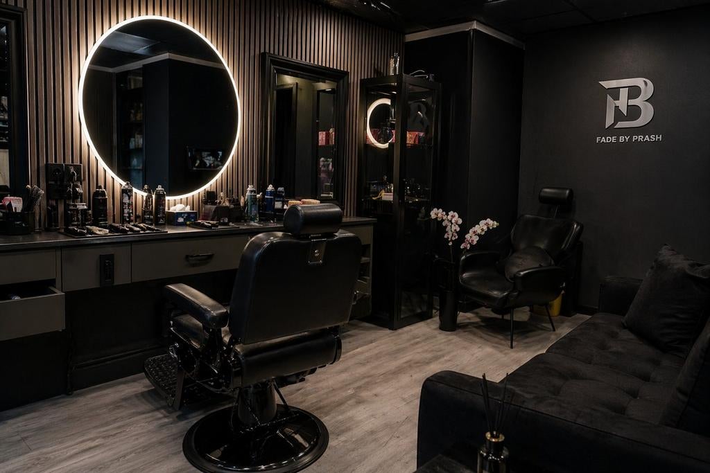 Stoel te huur barbershop Den Haag Fade by Prash, Zonder afspraak, Knippen