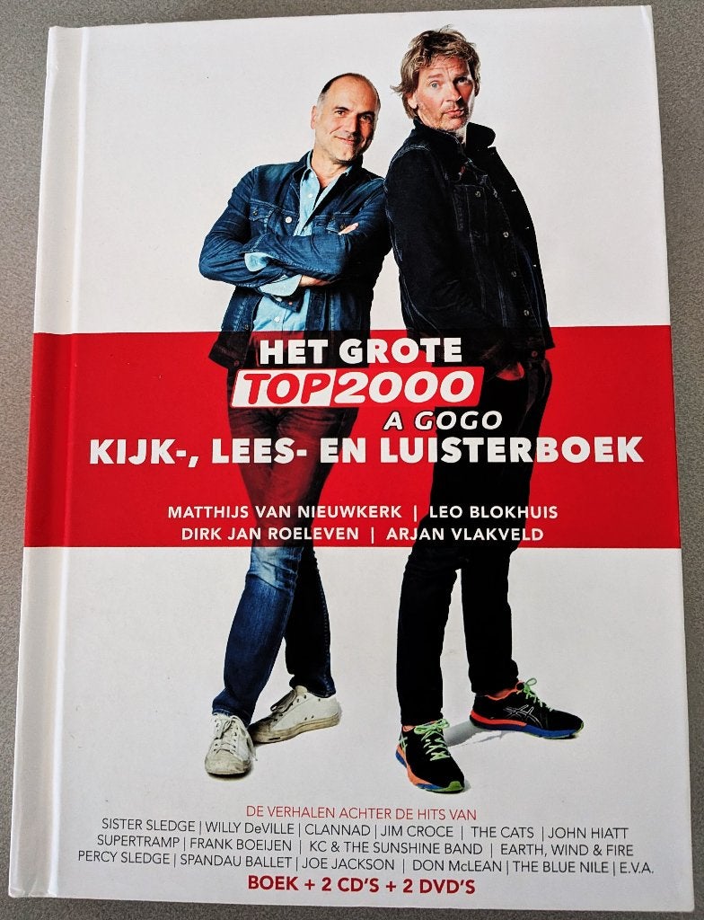 Het grote top2000 kijk-, lees- en luisterboek, Ophalen of Verzenden, Gelezen, Artiest