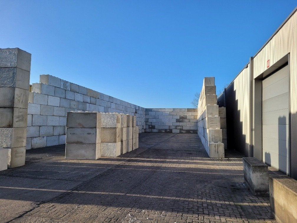 megablokken betonblokken stapelblokken 2de keus nieuw, Ophalen of Verzenden, Nieuw