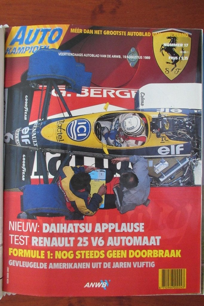 Autokampioen 17 1989 Renault 25, Applause, styling Favorit, Ophalen of Verzenden, Nieuw, Renault