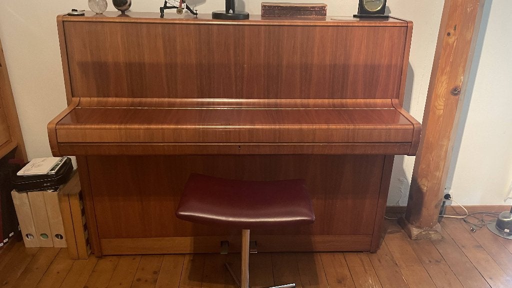 Fritz Kuhla piano, Ophalen, Gebruikt, Bruin, Piano