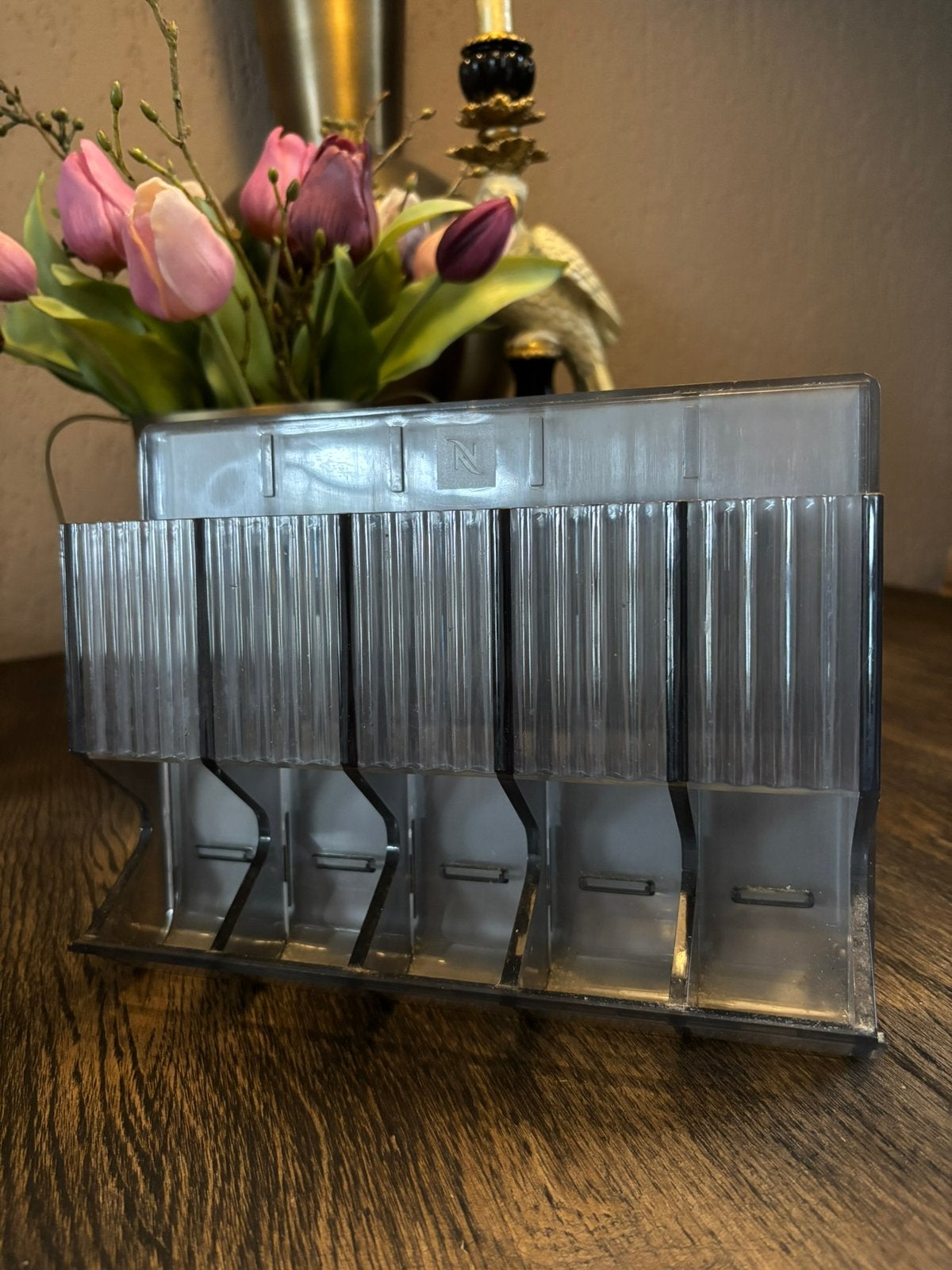 Nespresso (wand)capsulehouder, Ophalen of Verzenden, Gebruikt