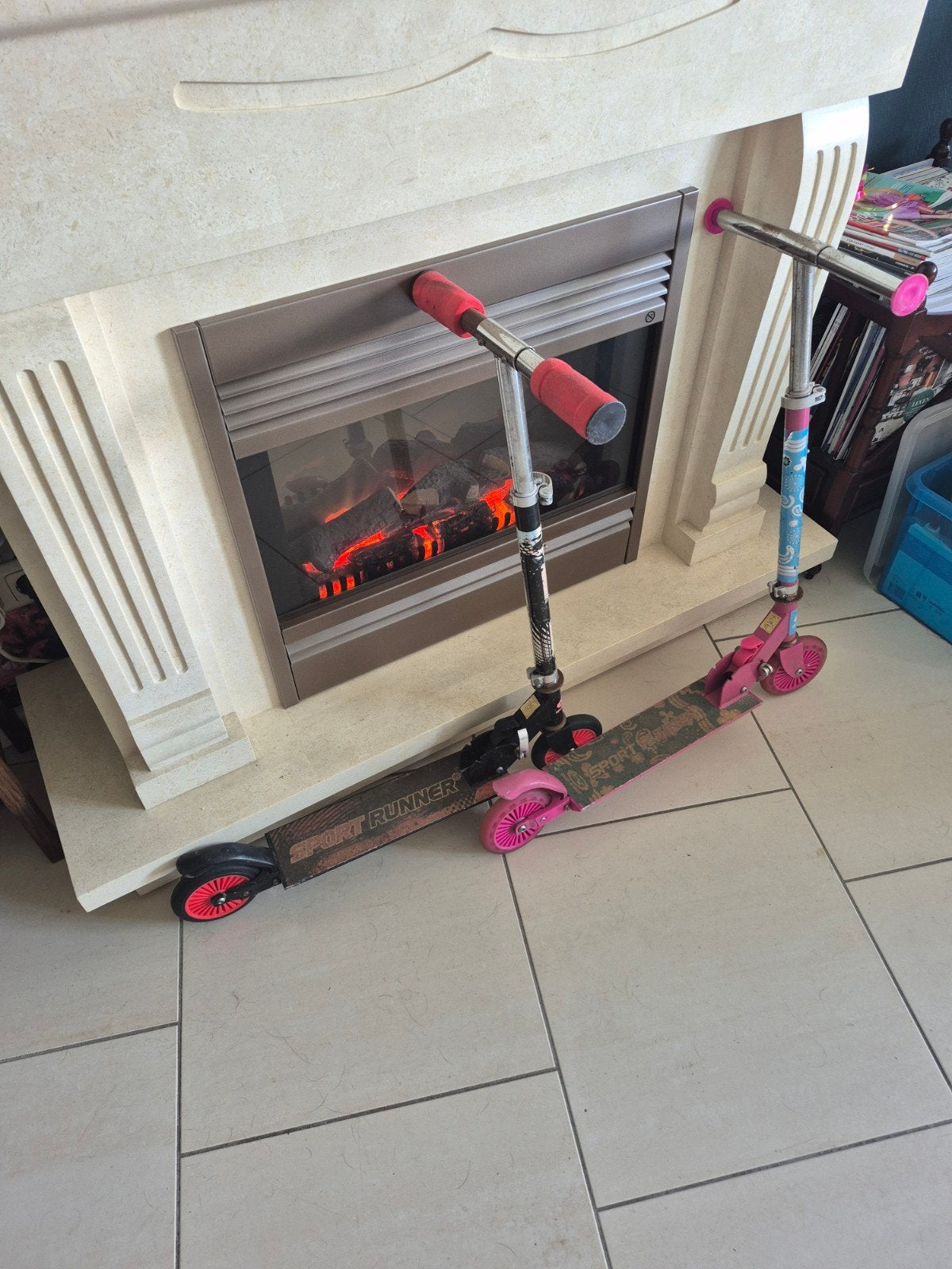2x leuke stepjes per stuk 5€, Fietsen en Brommers, Steps, Ophalen, Gebruikt, Gewone step