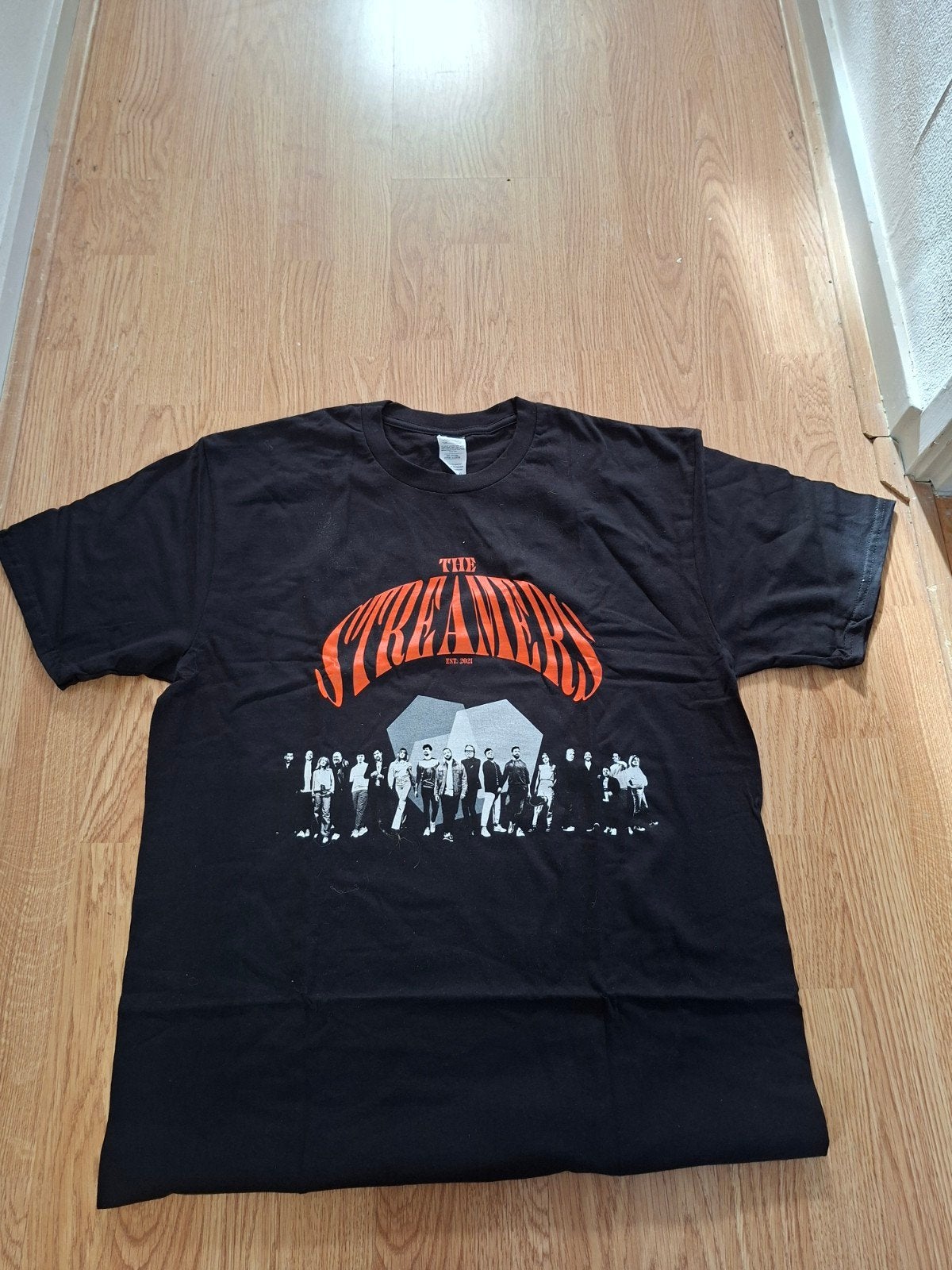 SHIRT THE STREAMERS NIEUW L, Ophalen of Verzenden, Nieuw, Zwart