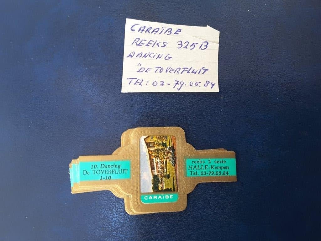 Sigarenbandjes caraibe rks 325b de toverfluit, Ophalen of Verzenden, Gebruikt, Sigarenbandjes