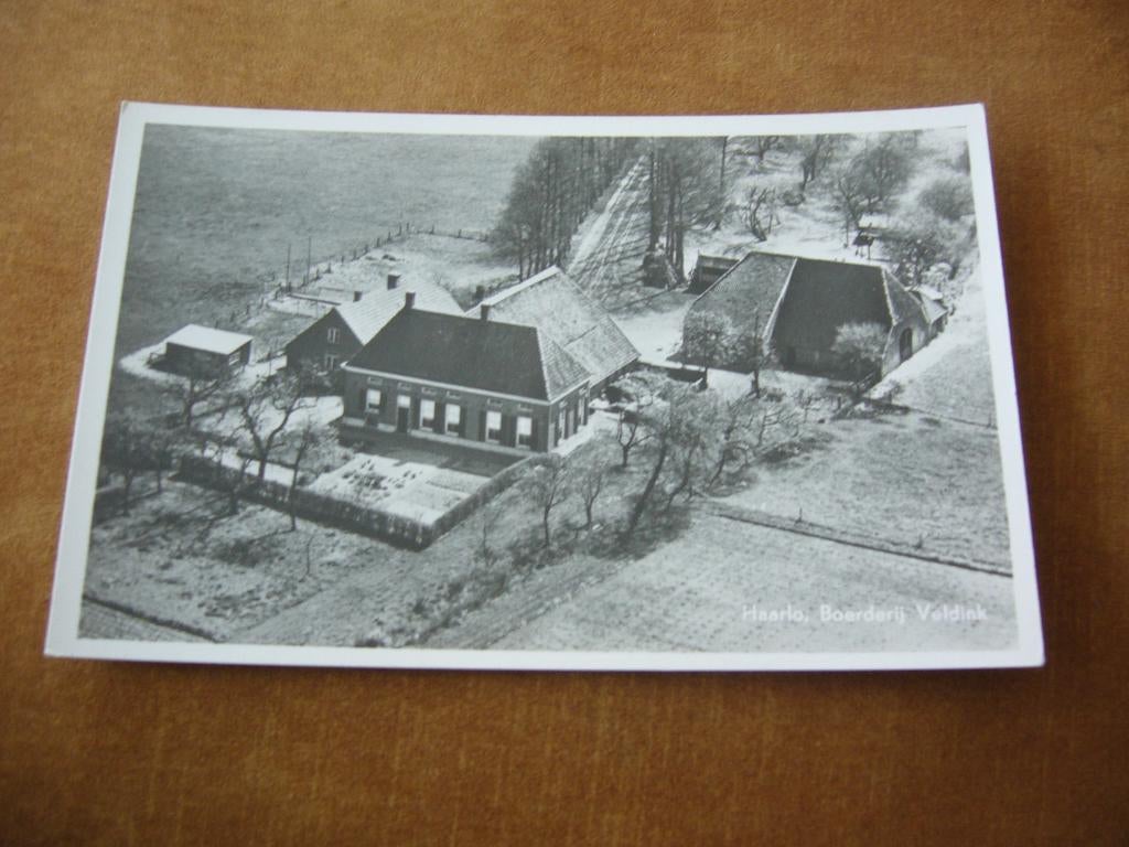 HAARLO  =  BOERDERIJ VELDINK, Ophalen of Verzenden, 1940 tot 1960, Ongelopen, Drenthe