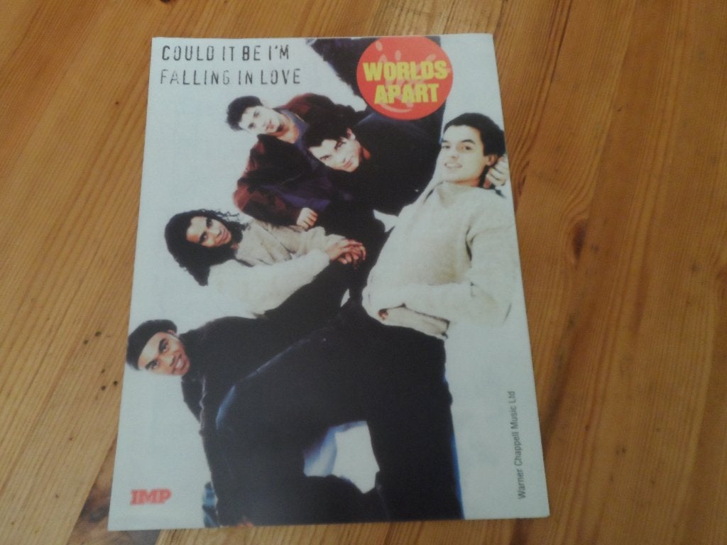 Could it be I'm falling in love - m. Steals - worlds apart, Gitaar, Ophalen of Verzenden, Zo goed als nieuw, Artiest of Componist
