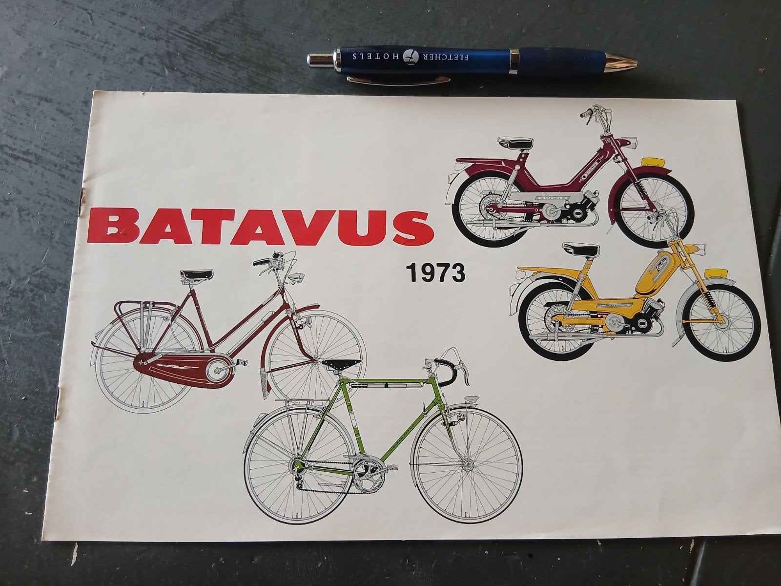 Batavus 1973, Fietsen en Brommers, Ophalen