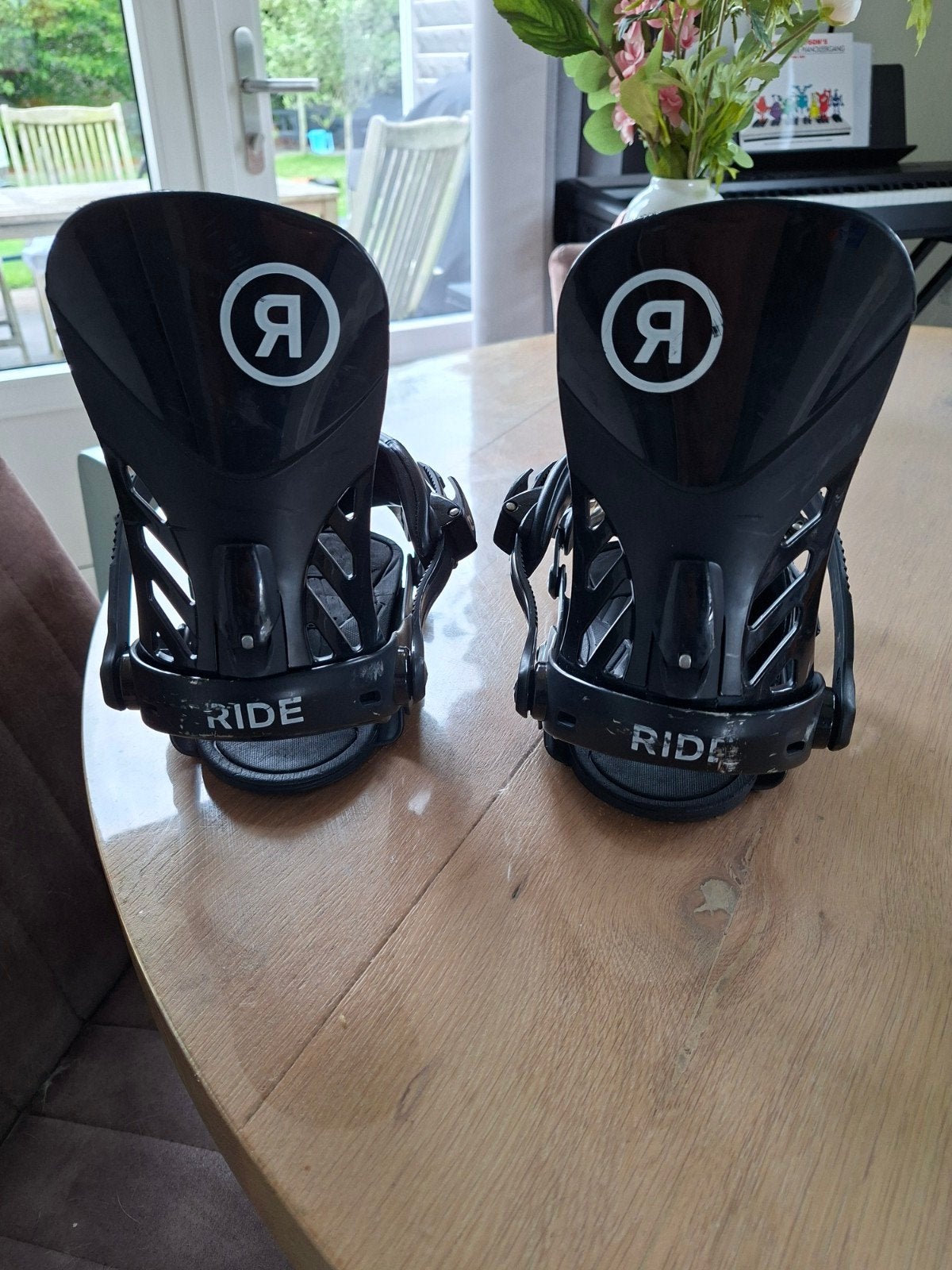 Ride EX Snowboard Bindingen - Zwart, Sport en Fitness, Snowboarden, Ophalen of Verzenden, Gebruikt, Bindingen