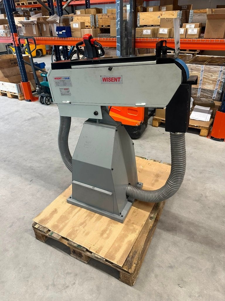 Professionele Bandschuurmachine met Afzuiging – Wisent 4kW, Ophalen of Verzenden, Zo goed als nieuw, 1200 watt of meer, Bandschuurmachine
