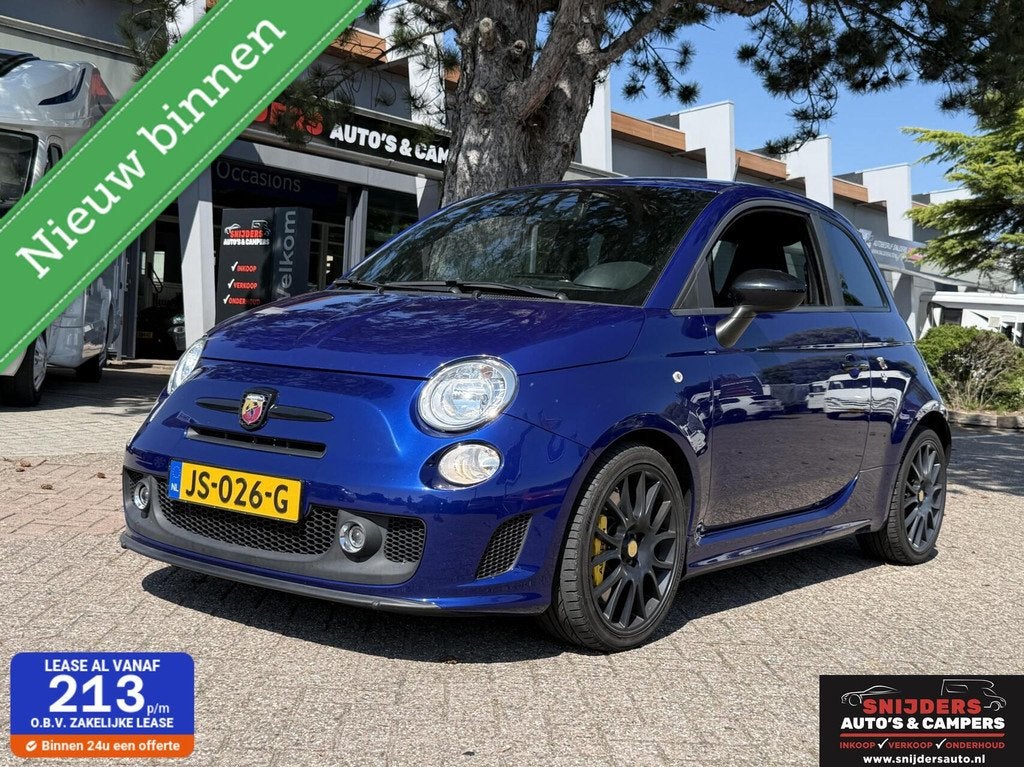Fiat 500 1.4 T-Jet Abarth 595, Auto's, Fiat, Stof, 4 cilinders, Bedrijf, 1368 cc