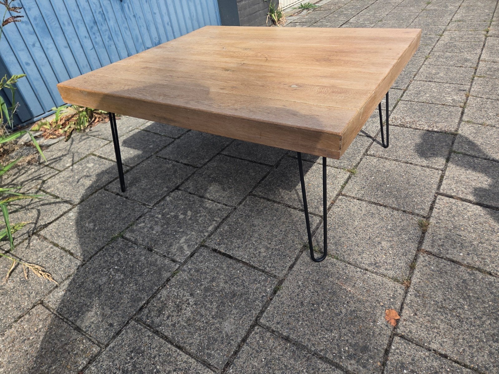 salon tafel hout kleurig, Ophalen